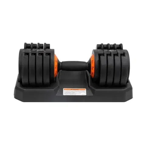 Činky GymBeam Nastaviteľná jednoručná činka 3-20 kg
