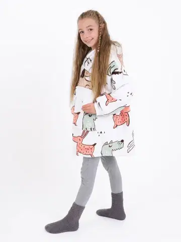 Dámske mikiny MKLozkoviny.sk Baránková mikina mikroplyš – Lorena veľkosť XS detská