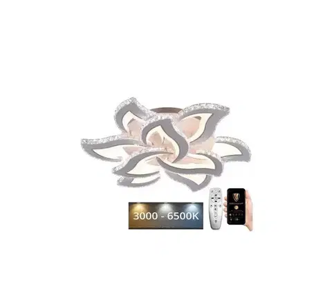 Svietidlá BRILAGI - LED Stmievateľný prisadený luster TWIST LED/180W/230V 3000-6500K + DO BG-J3337/W