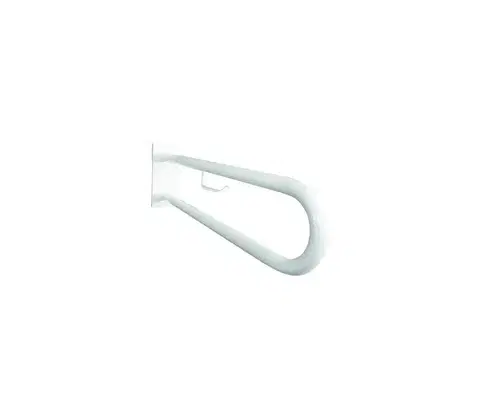 Svietidlá BEMETA Biele oporné madlo 10x25 cm 301807273