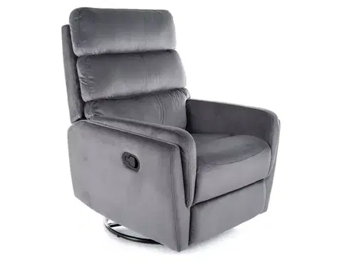 Kreslá Relaxačné kreslo Argos Velvet