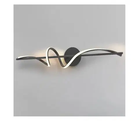 Svietidlá ONLI - LED Nástenné svietidlo TWIST LED/25W/230V 4000K čierna 5061/APGN