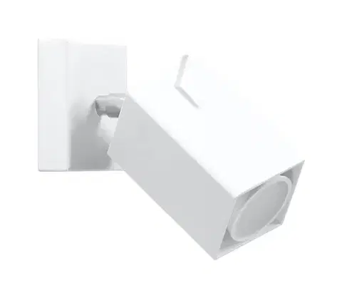 Svietidlá  Nástenné bodové svietidlo MERIDA 1xGU10/40W/230V biela SL.0095
