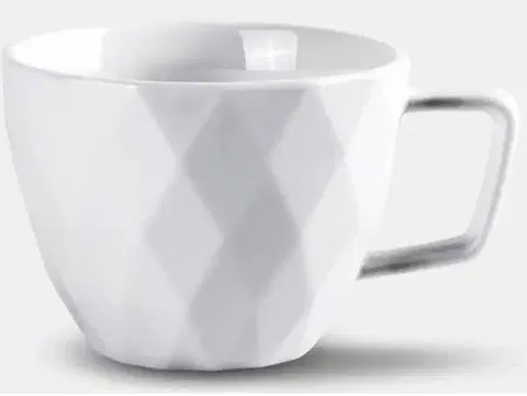 Hrnčeky, šálky, podšálky VERONI - Hrnček 300ml Monte White