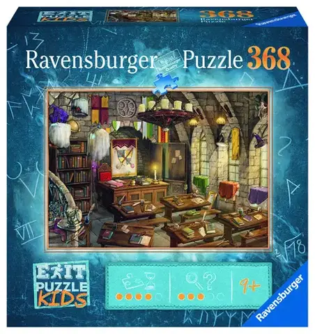 Exit puzzle Ravensburger Exit KIDS Puzzle: Kúzelnícka škola 368 Ravensburger