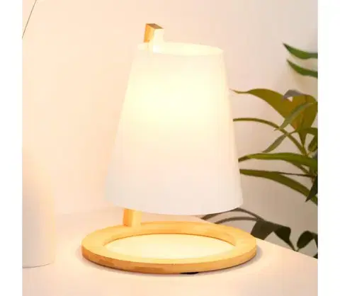 Lampy Atmosphera - Stolná lampa PITA 1xE14/40W/230V bambus 157706