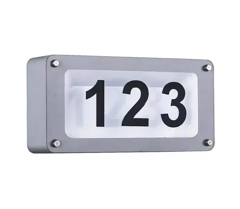 Svietidlá Rabalux 8770 - LED Vonkajšie nástenné svietidlo GRAZ 1xLED/12W