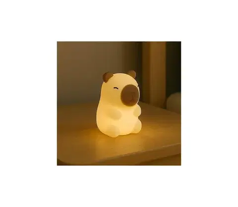 Lampy  LED RGBW Stmievateľné nabíjateľné detské nočné svetlo KAPYBARA LED/0,45W/5V 800 mAh ML2302