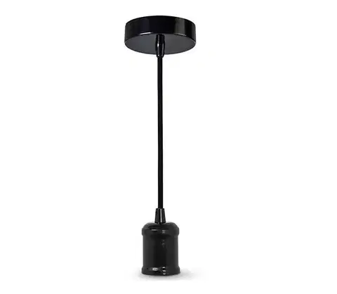 Svietidlá Ledvance - Luster na lanku PENDULUM ROBBIN 1xE27/15W/230V čierna 4099854092541