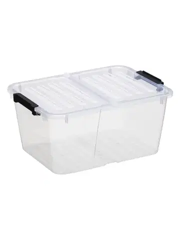 Boxy na skladovanie PLAST TEAM - Box úložný FLEX 15l transparentný