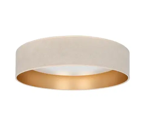 Svietidlá BRILAGI-LED stmievateľné svietidlo VELVET SM, 36 W/230 V, 3000–6000 K, pr. 55 cm, krémová/zlatá, WT+DO 8590828056270