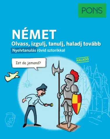 Zjednodušené čítanie PONS Olvass, izgulj, tanulj, haladj tovább - Német - Stefanie Bernhuber