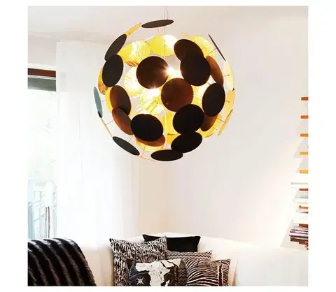 Svietidlá ByRydens 4200350-4007 - Luster na lanku PLANET 4xE14/5W/230V 4200350-4007