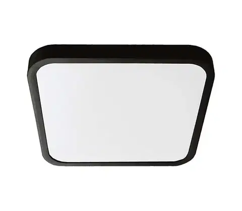 Svietidlá  LED Kúpeľňové stropné svietidlo LED/24W/230V IP44 3000K 29x29 cm čierna 76451-24