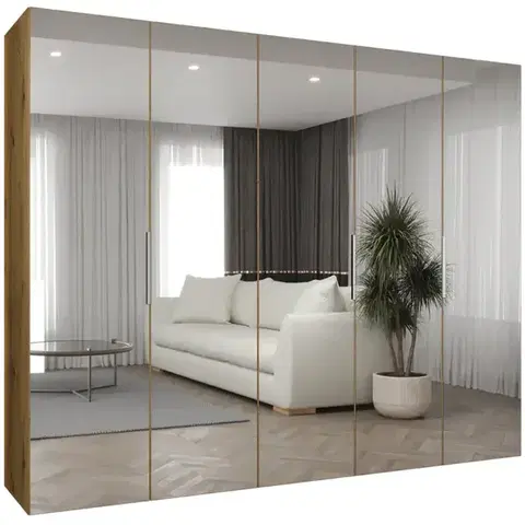 Šatníkové skrine Skriňa Marbella III 250 artisan kašmír