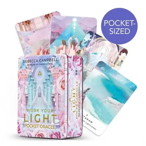 Astrológia, horoskopy, snáre Work Your Light Pocket Oracle - Rebecca