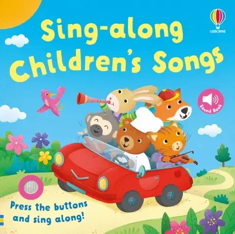 Leporelá, krabičky, puzzle knihy Sing-along Children's Songs - Sam Taplin