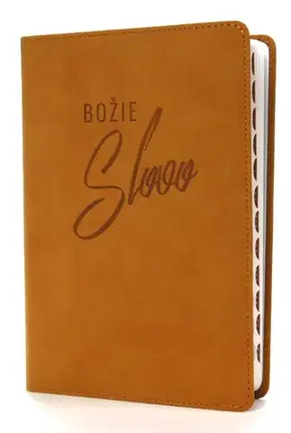 Biblie, biblistika Biblia s DT, svetlohnedá, ekum, št. f.,2023