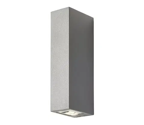 Svietidlá Redo 90421 - LED Vonkajšie nástenné svietidlo ACE 2xLED/5,84W/230V 3000K IP54 šedá 90421