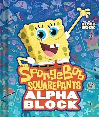 Leporelá, krabičky, puzzle knihy SpongeBob SquarePants Alphablock (An Abrams Block Book) - neuvedený,David Partington