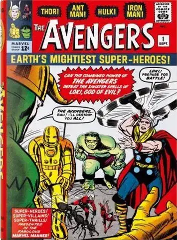 Komiksy Marvel Comics Library. Avengers. 1963–1965 - Kurt Busiek,Jack Kirby,Lee Stan