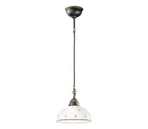 Svietidlá Kolarz 731.30.68 - Luster na lanku NONNA 1xE27/75W/230V pr. 30 cm červená 731.30.68