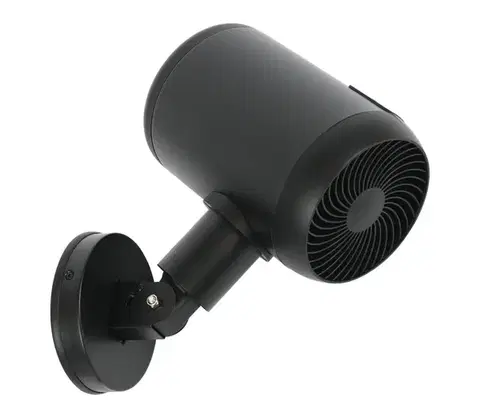 Ventilátory Lucci Air 21612649 - Nástenný látor JET 32W/230V čierna + diaľkové ovládanie 21612649