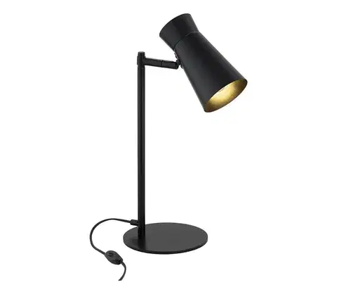 Lampy Argon 8875 - Stolová lampa LORD 1xE14/7W/230V čierna 8875