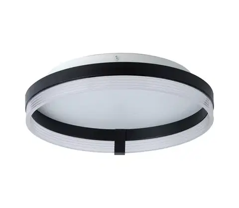 Svietidlá Osram - LED stropné svietidlo DECOR CIRCLE LED/25W/230V pr. 40 cm čierna/biela 4058075847309