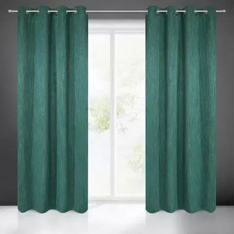 Závesy do spálne Záves ROSSI 135X250 na priechodkách 366069