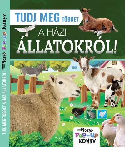 3D, magnetické, priestorové knihy Tudj meg többet a háziállatokról!