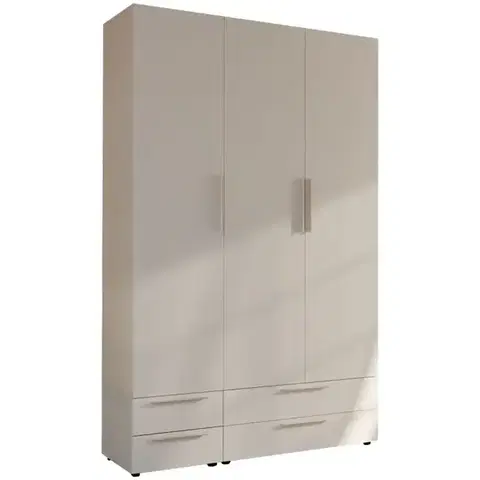 Šatníkové skrine Skriňa Moduklix Set 11 Piesok/Biela