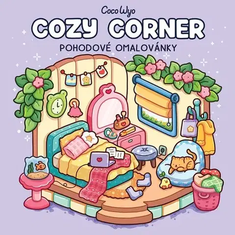 Maľovanky pre dospelých Coco Wyo - Cozy Corner - Kolektív autorov