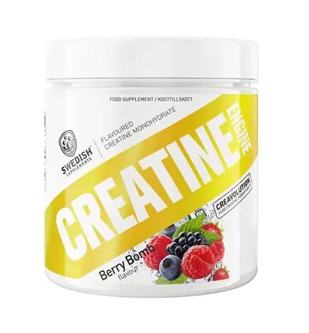 Kreatín Monohydrát Creatine Engine - Swedish Supplements 300 g Berry Bomb