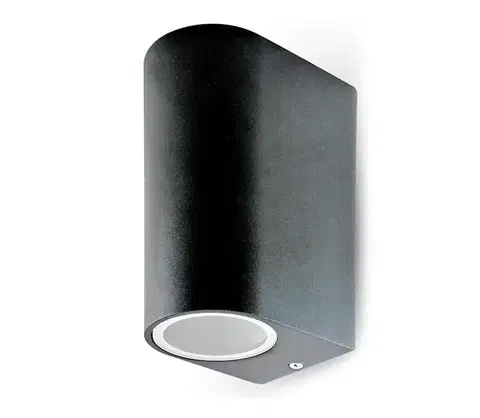 Záhradné lampy  Vonkajšie nástenné svietidlo 2xGU10/20W/230V IP44 7509
