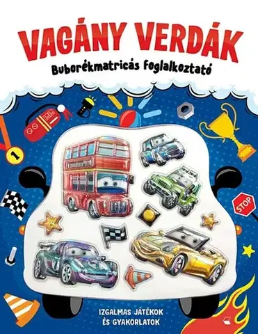 Nalepovačky, vystrihovačky, skladačky Vagány verdák - Buborákmatricás foglalkoztató