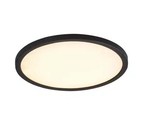 Svietidlá Rabalux 71098 - LED Stropné svietidlo GONZALO LED/36W/230V pr. 50 cm čierna 71098