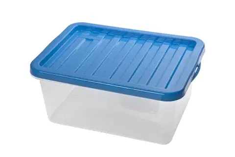 Boxy na skladovanie HEIDRUN - Box OUASAR s poklopom, 13 L, rôzne farby