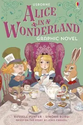 V cudzom jazyku Alice in Wonderland Graphic Novel - Russell Punter