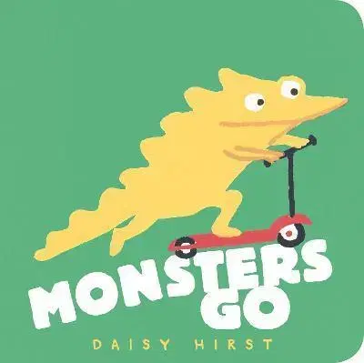 Leporelá, krabičky, puzzle knihy Monsters Go - Daisy Hirst
