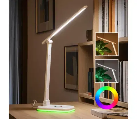 Lampy BRILAGI - LED RGBW stmievateľná stolná lampa MODO LED/7W/5V 3000/4000/6500K biela 004950