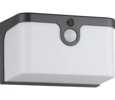 LED osvetlenie Eglo 901081 -LED Solárne nástenné svietidlo so senzorom CROARA LED/7,3W/4,5V IP44 901081