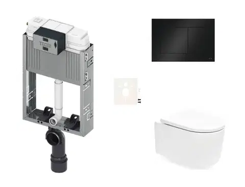 Záchody Závesný WC set na zamurovanie SAT SIKOTZREX72BL SIKOTZREX72BL