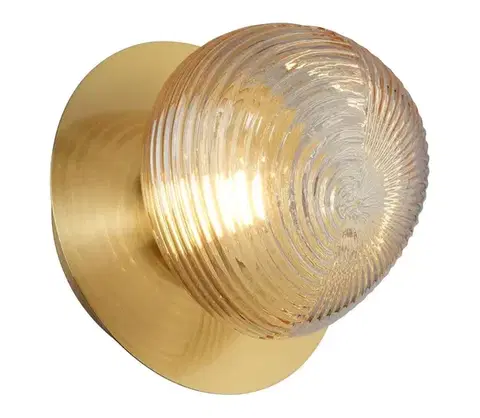 Svietidlá  LED nástenné svietidlo BOLLA LED/3W/230V zlatá/dymová béžová ML1430