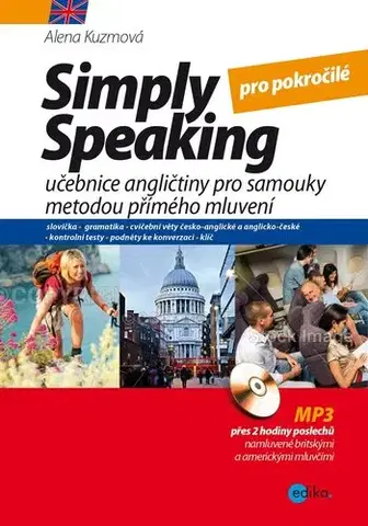 Učebnice a príručky Simply speaking pro středně pokročilé - Alena Kuzmová