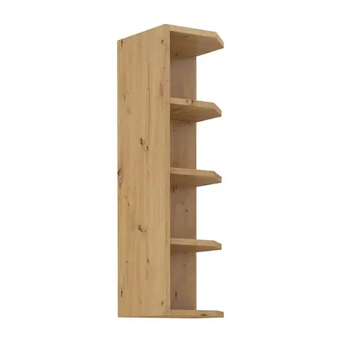 Kuchynské horné skrinky KONDELA Lula 30 G-90 ZAK horná kuchynská skrinka dub artisan