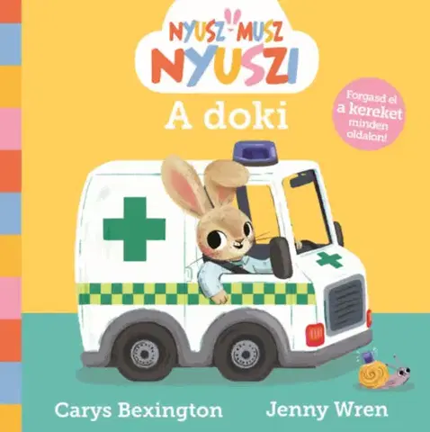 Leporelá, krabičky, puzzle knihy Nyusz-Musz Nyuszi - A doki