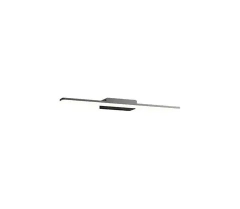 Kúpeľňové zrkadlá Redo 01-2504- LED Kúpeľňové osvetlenie zrkadla BARRIO LED/17,25W/230V IP44 čierna 01-2504