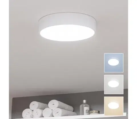 Svietidlá BRILAGI - LED kúpeľňové stropné svietidlo POOL LED/24W/230V pr. 30 cm IP54 biela FG-R300-24W-WHT