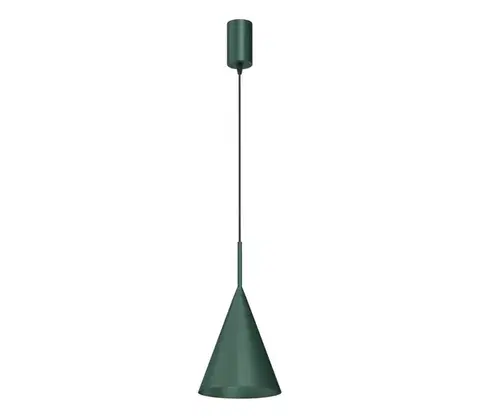 Svietidlá  Závesné svietidlo na lanku CAPITAL 1xGX53/15W/230V priemer 17 cm zelené MLP0967